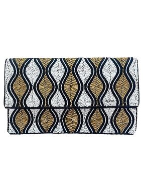 Beaded Clutch Bag, Seed Bead Crossbody Clutch, Bridal Clutch, Wedding